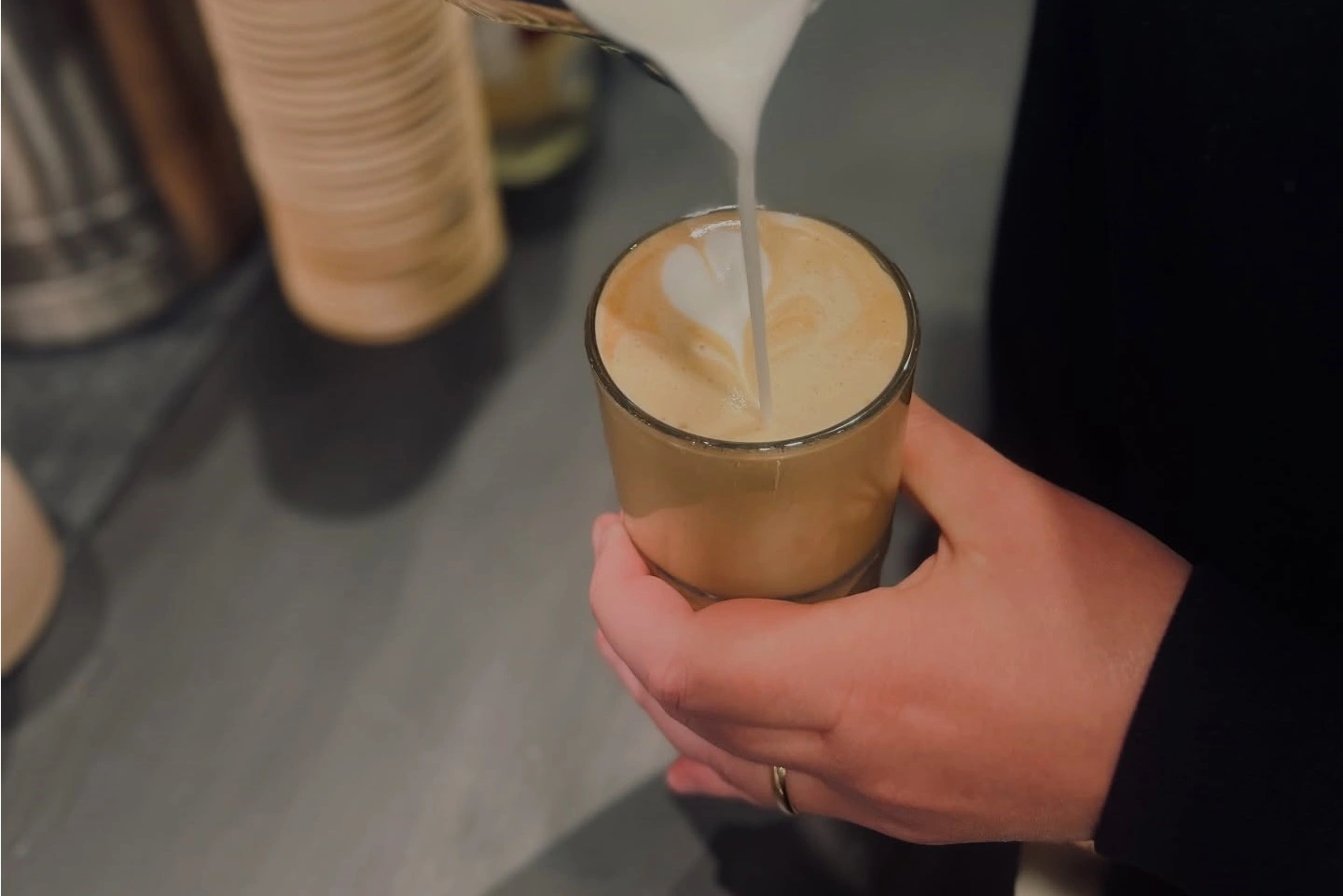 Nyt deilig kaffe hos Auna Café