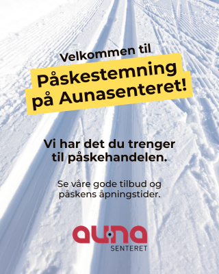 Påskehilsen fra Aunasenteret