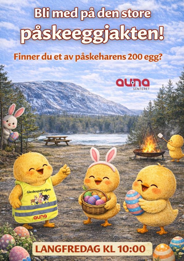 Aktiviteter ved senteret i påsken 🐣